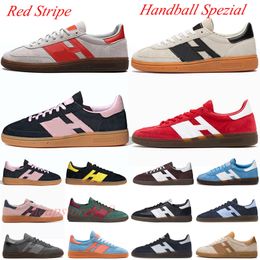Handball Spezial Outdoor Shoes Platform Sneakers Indoor Black Clear Pink Gum Black Yellow Brown Gum Mens Womens Trainers With Box eur 36-45