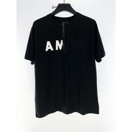 amirirlies amirirlies sleeves amari Casual amirl letter amis AM Fashion amar Men miri Mens TShirts T black Shirts print Summer Designers short high qualit MensB75R