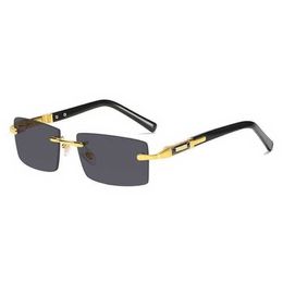 2024 Luxury Designer OFF Luxury Designer New Men's and Women's Sunglasses Off small frame frameless trend plate leg