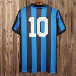 Fans Tops Soccer Jerseys IBRAHIMVOIC Retro Mens Soccer Jerseys WEST ZBALOTELLI BAGGIO MILITO ZANETTI SNEIJDER Home Classic Football ShirtH240309