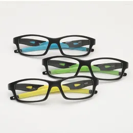 Sunglasses Portable 6 Colours PC Plastic Rectangle Men Women Reading Glasses Plain Glass Spectacles Decorative Eyewear