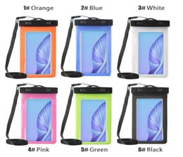 Dry Bag Waterproof case bag PVC Protective universal Phone Bag Pouch With Compass Bags For Diving Swimming For Smartphone up to 51262799