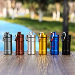 New Colourful Aluminium Smoking Tobacco Spice Miller Dabber Telescoping Spoon Pill Storage Bottle Stash Seal Case Portable Snuff Snorter Sniffer Snuffer Holder DHL