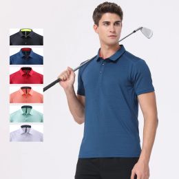 Polos Summer Golf Wear Men Quick Drying Breathable Casual Tshirt Women Golf Clothing Outdoor Sports Golf Training Shirts