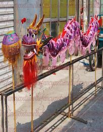 Dragon Costume 31m Long 4 Kids Children Play Colorful Traditional Party show school folk parad smart stage mascot china special c6341084