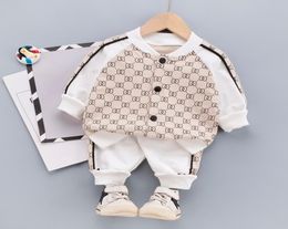 05 years Spring Boy Clothing set 2021 New Casual Fashion Cartoon Active Tshirt Pant Kid Children baby toddler boy clothing8077381