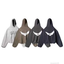 Designer Kanyes Classic Wests Luxury Hoodie Three Party Joint Name Peace Dove Printed Mens And Womens Yzys Pullover Sweater Hooded 6 ColorXSUY20UX