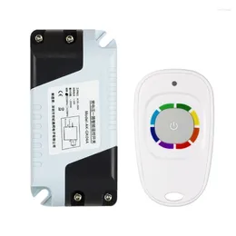 Remote Controlers 2024 Wireless Light Switches RF Receiver Transmitter 85V-260V Corridor Room Wall Panel Easy Install No Wiring