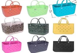 Eva Totes Outdoor Beach Bags Extra Large Leopard Camo Printed Baskets Women Fashion Capacity Tote Handbags Summer Vacation sxm265060575