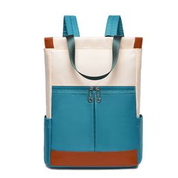 Fashion Oxford Backpack Luxury Designer Bag cloth Backpacks Square Computer Backpack Riman Digital Colour Printing Bags Multifuncti279D