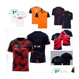 Motorcycle Apparel F1 Racing Short Sleeve T-Shirt Summer Team Downhill Jersey Same Style Customization Drop Delivery Automobiles Motor Dhib6