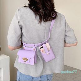 Designer-Waist Bags Women PU Leather Mini Fanny Pack Multifunctional Travel Lady Chest Belt Bag Hip Hop Bum Female Phone Purses Sm232D