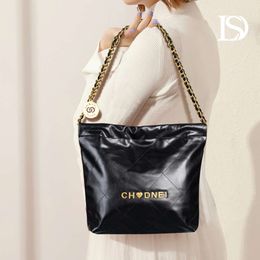 Shop For Online Sale Xiaoxiang Lingge Gold Coin Garbage Shopping Bag bag Tote Womens Large Capacity Crossbody Single Shoulder Chain