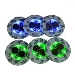 Party Decoration Luminous Stickers LED Bar Drinks Cup Pad Wine Liquor Bottles Atmosphere Light Sticker Light-emitting Props