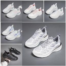 New men women shoes Hiking Running flat Shoes soft sole fashion white black pink bule comfortable sports Z1736 GAI