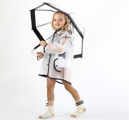 Celveroso Kids Transparency Waterproof Rain Coat Polyester Boys Clothes Fashion Raincoat Children Baby Girls Jacket Coat Rainsut 53892266