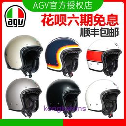 AGV X70 Motorcycle Helmet Autumn Riding Half 4 3 Clad Crown Prince Harley