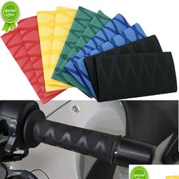 Other Interior Accessories New A Pair Anti-Slip Rubber Grip Glove Heat Shrink Handlebar Er Motorcycle Accessories Motocross Dirt Bike Dhpdm