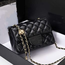 Designer All-in-one Bag for Women new Chain Small Fragrant Style Shoulder Sheep Square Fat Diamond Grid Storage