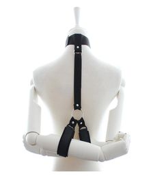 Item Female Upper body bundled Wrists and neck bound bondage chastity belt devices BDSM Sex toy C4066131109