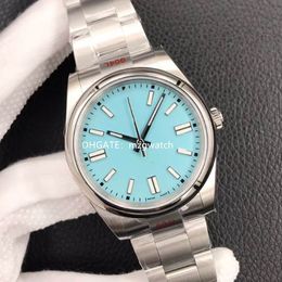 EWF Herrenuhren, Automatikwerk 3230, Größe 36 oder 41 mm, feiner 904L-Stahl, Saphirglas, Top Swiss Ice Blue Glow218R