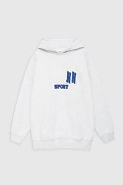 Frauen Designer Hoodies bestickten Buchstaben Kapuzenpullover Sweatshirt Lose Long Sleeve Fleece Pullover Sportswear