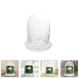 Glass Desert Decor Container Landscape Miniature Planter Jar Cloche Dome Desert Decor Bowl Vase 12x16cm 240229