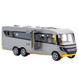 SIKU Alloy Motorhome Car Toy Simulation Camping RV Car Model Bus Toys For Children Gift Trailer LJ2009307781725