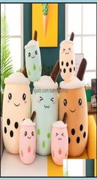 Stuffed Plush Animals Bubble Tea Toy Animal Cute Food Cup Milk Boba Soft Cushion Birthday Gift Drop Delivery 2021 Toys Gifts Babyd3418042