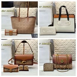 2024 Top Quality Designer Bag classic women Tote bag handbag Diagonal Stripes Quilted Chain Crossbody shoulder tote bag famous lady clutch bag designer wallet C002#