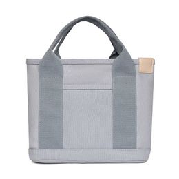 Shopping Bags Spring and Summer Japanese Large Capacity Thousand Layer Canvas Bag Handbag Women's Carrying Small Fashion Mommy Bag