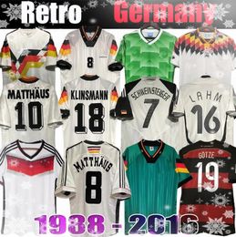 1990 1998 1988 1996 GermanyS Retro Littbarski BALLACK Soccer Jersey KLINSMANN 2006 2014 shirts KALKBRENNER 1996 2004 Matthaus Hassler Bierhoff KLOSE