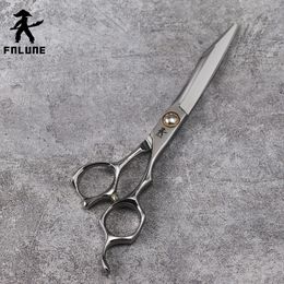 FnLune 6.5 Inch VG-10 Strange Blade Professional Hair Salon Scissors Cut Barber Tools Haircut Shear Hairdressing Scissors240227