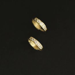 GOLDtutu-Real Gold Hoops Earrings Circle Jewellery Minimalism 9K kj326 240301