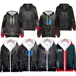 Kids Hoodie Winter Clothes Pullover Hooded Sweatshirt Boys Anime Game Cosplay Coat Fleece Tops 240227