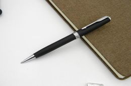 2pc office Business Sonnet Series Matte black NEW Silver Arrow Clip Ball point Pen7165554