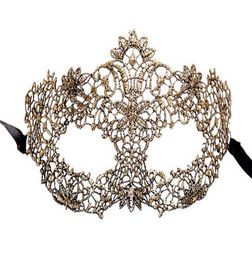 New fashion women sexy lace mask vintage wedding Christmas carnival fancy dress costume party ball masks club showgirl eyemask6080978