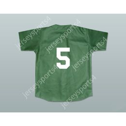 RAYMOND RAY RAY BENNET 5 KEKAMBAS BASEBALL JERSEY HARDBALL DARK GREEN Stitched