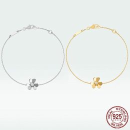 VAC 4 Four Leaf Clover Designer Pendant bracelet with diamond luxury fashion Necklaces Stud Earring ring set 925 Sterlling Silver 271b