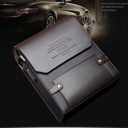 Designer brand kangaroo briefcase men leather soft shoulder travel business bag office computer computer pouch cover Messenger bag262G