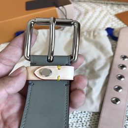 fashion new canvas pin buckle belt quality genuine leather men belt with box men designers belts women belts designer belts 5315V