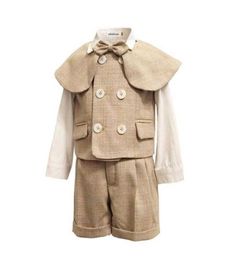 3pcs Kids Gentleman Clothes Set Toddler Boys Blazer Suit Children Birthday Wedding Party Christening Clothing Vest Pants 14Y G0922654150