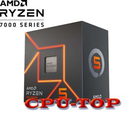 AMD Ryzen 5 7600 R5 7600 Box 3.8 GHz 6-Core 12-Thread CPU Processor 5NM L3=32M 100-000001015 Socket AM5with cooler