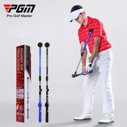 PGM Golf swing trainer Folding Correction Practitioner Adjustable Length Angle Beginner Available with Left Right Hands HGB023 240227