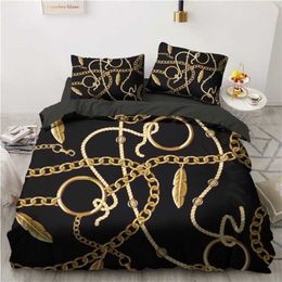 3D Bedding Sets Geometric Baroque Duvet Quilt Cover Set Comforter Bed Linen Pillowcase King Queen Full 265x230cm Home Texitle 2012292W