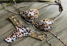 WholeSwimwear Push Up Women 2020 Leopard Bikini MIni Brazilian SwimsuitWomen Bathing Suit String Bikinis9227845