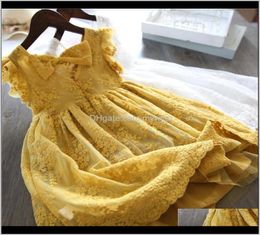Baby Maternity Drop Delivery 2021 Girl Dress Summer Kids Dresses For Girls Casual Wear Little Princess Childrens Clothing Lace 6158375