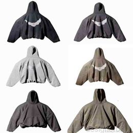 Designer Kanyes Classic Wests Luxury Hoodie Three Party Joint Name Peace Dove Printed Mens And Womens Yzys Pullover Sweater Hooded 6 ColorHW1S
