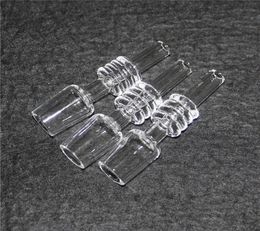 Smoking Quartz Tip for Drip Tips Domeless Quartz Nail 10mm 14mm 18mm Dab Straw Set 100% QuartzBanger Nails8547304