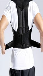 Adjustable Shoulder Strap Back Posture Corrector Magnetic Therapy Lumbar Brace Support Belt Shoulder Posture Correction1684033